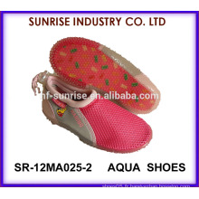 SR-12MA025-2 Chaussures de plage douces TPR beach aqua Chaussures de plage en plastique chaussures aqua chaussures d&#39;eau chaussures de surf
